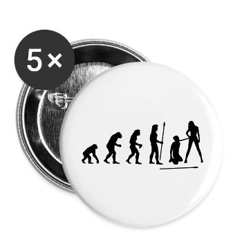 evolution_wedding1 - Buttons large 2.2''/56 mm (5-pack) - white - Front