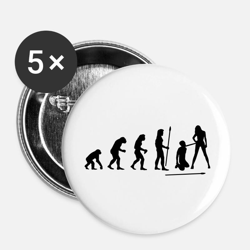evolution_wedding1 - Buttons large 2.2''/56 mm (5-pack) - white