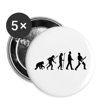 evolution_rocks_032012_f1c - Lot de 5 grands badges (56 mm) - blanc - Devant