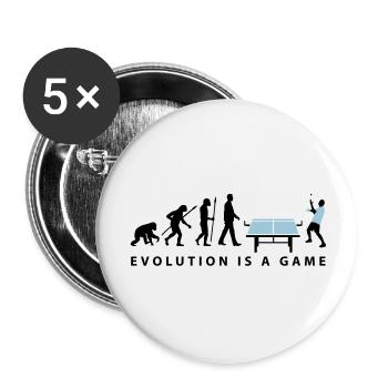 evolution_table_tennis_072012_c_2c - Buttons large 2.2''/56 mm (5-pack) - white - Front