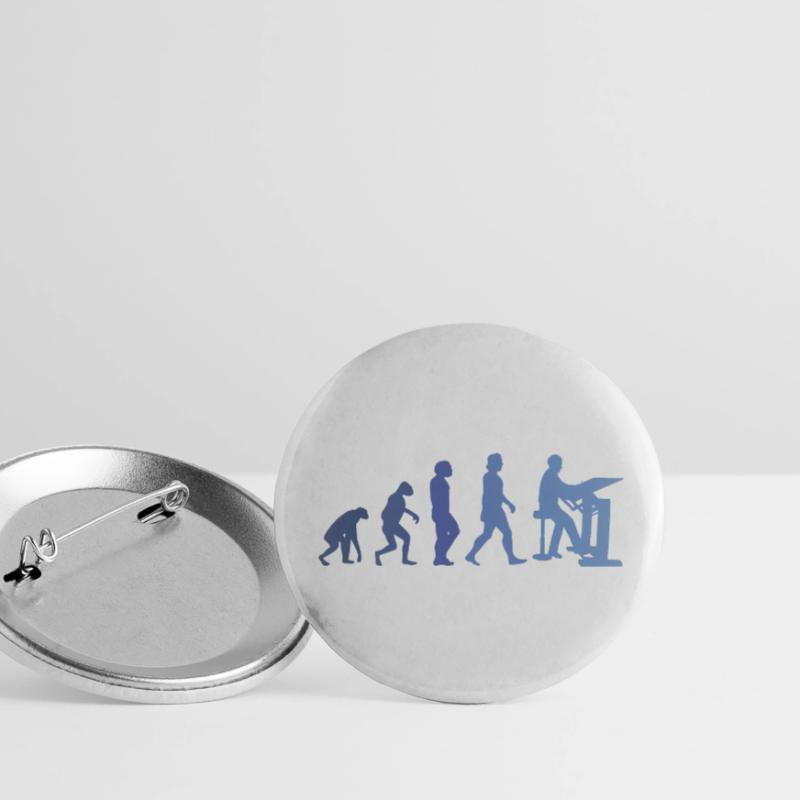 Draughtsman Evolution Client Architect Construction Manager Buttons large 2.2''/56 mm (5-pack)