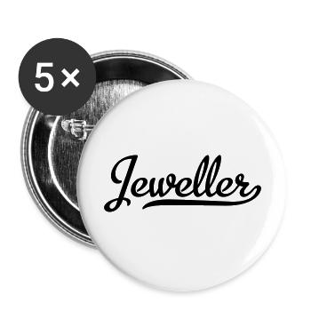 Jeweller - Buttons large 2.2''/56 mm (5-pack) - white - Front