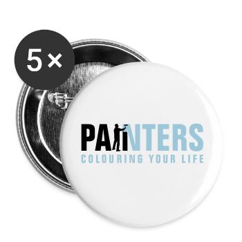 painters_062012_a_2c - Buttons large 2.2''/56 mm (5-pack) - white - Front
