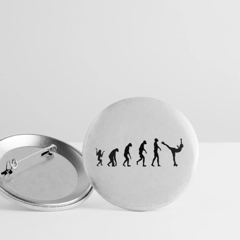 Rollkunstlauf Evolution Buttons groß 56 mm (5er Pack)