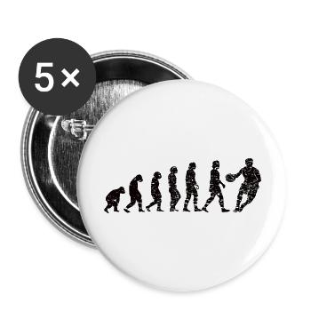 Basketball Basketball Team Basketball Players - Buttons large 2.2''/56 mm (5-pack) - white - Front