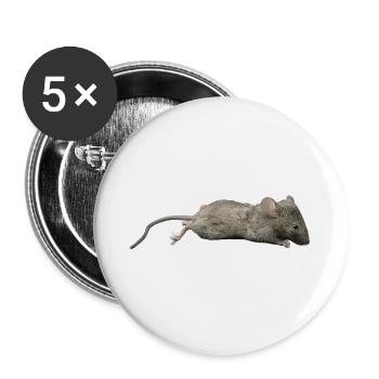 Mouse - Buttons large 2.2''/56 mm (5-pack) - white - Front