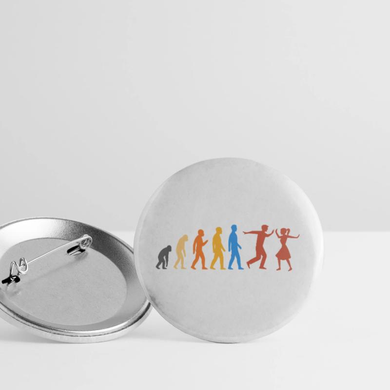 Danse Swing - Le plus haut niveau d’évolution Lot de 5 grands badges (56 mm)