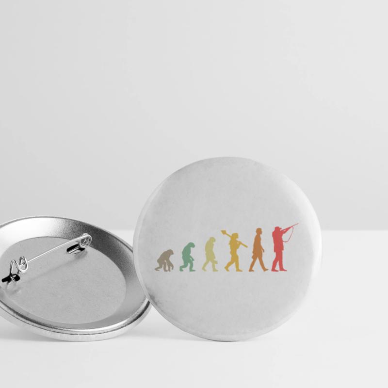 Evolution Hunting Jagd Jäger Buttons groß 56 mm (5er Pack)