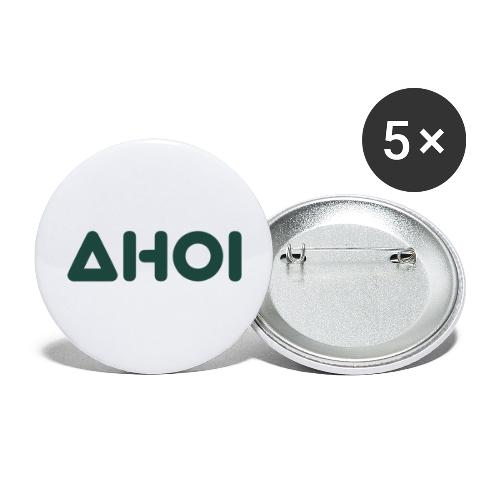 Ahoi - Buttons groß 56 mm (5er Pack)