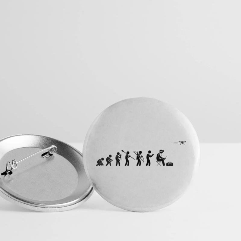 Évolution des drones Lot de 5 grands badges (56 mm)