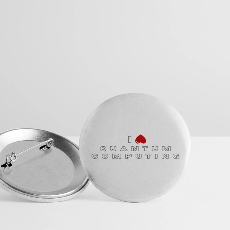 I hate Quantum Computing Buttons large 2.2''/56 mm (5-pack)