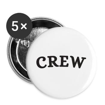 crew - Buttons large 2.2''/56 mm (5-pack) - white - Front