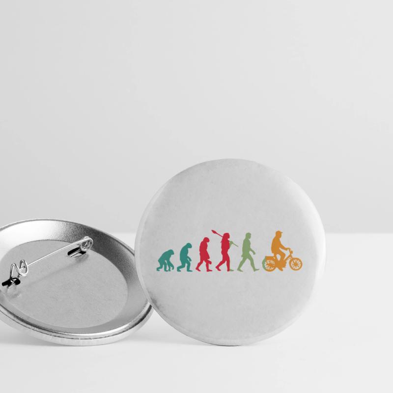 Mofa Evolution Mobylette Lot de 5 grands badges (56 mm)