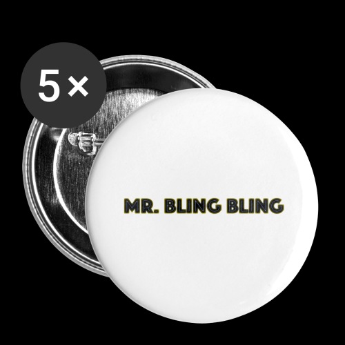 bling bling - Buttons groß 56 mm (5er Pack)