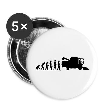 evolution_thresher_g1 - Buttons large 2.2''/56 mm (5-pack) - white - Front