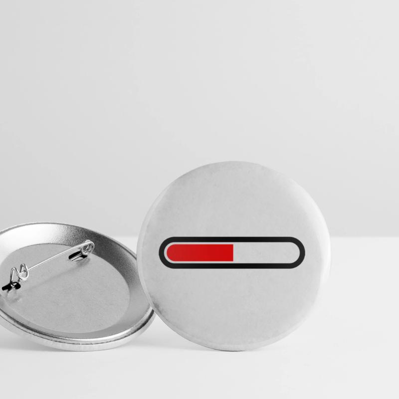 Loading bar vector loaded Loading Design 004 Buttons large 2.2''/56 mm (5-pack)