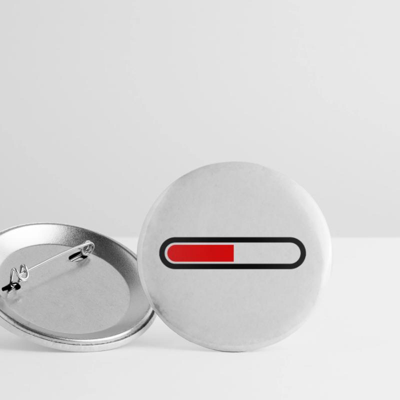 Loading bar vector loaded Loading Design 004 Buttons large 2.2''/56 mm (5-pack)