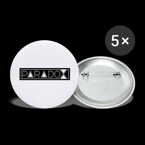 Paradox (Snow) - Buttons groß 56 mm (5er Pack)