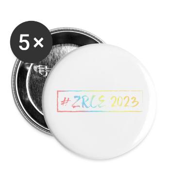 Zrce 2023 - Buttons groß 56 mm (5er Pack) - Weiß - Vorne