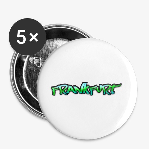 Gangster Frankfurt - Buttons groß 56 mm (5er Pack)