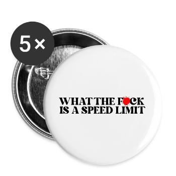 Car - Buttons large 2.2''/56 mm (5-pack) - white - Front