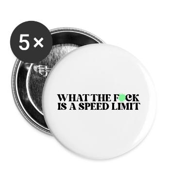Car - Buttons large 2.2''/56 mm (5-pack) - white - Front