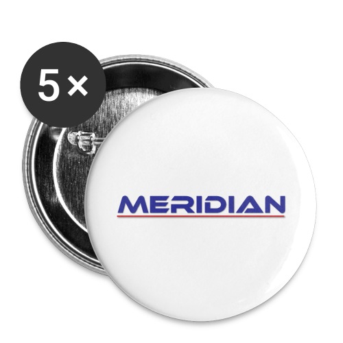 Meridian - Confezione da 5 spille grandi (56 mm)