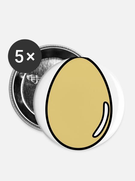 egg - Buttons large 2.2''/56 mm (5-pack) - white