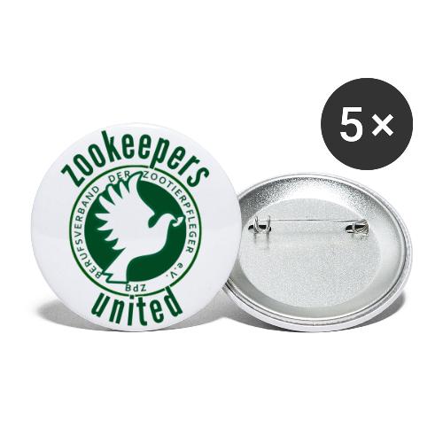 zookeepers united - Buttons groß 56 mm (5er Pack)