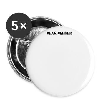 Hiking - Peak Seeker - Buttons large 2.2''/56 mm (5-pack) - white - Front