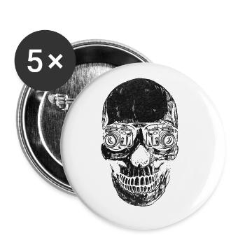 Photography Photographer Camera Photo - Buttons large 2.2''/56 mm (5-pack) - white - Front