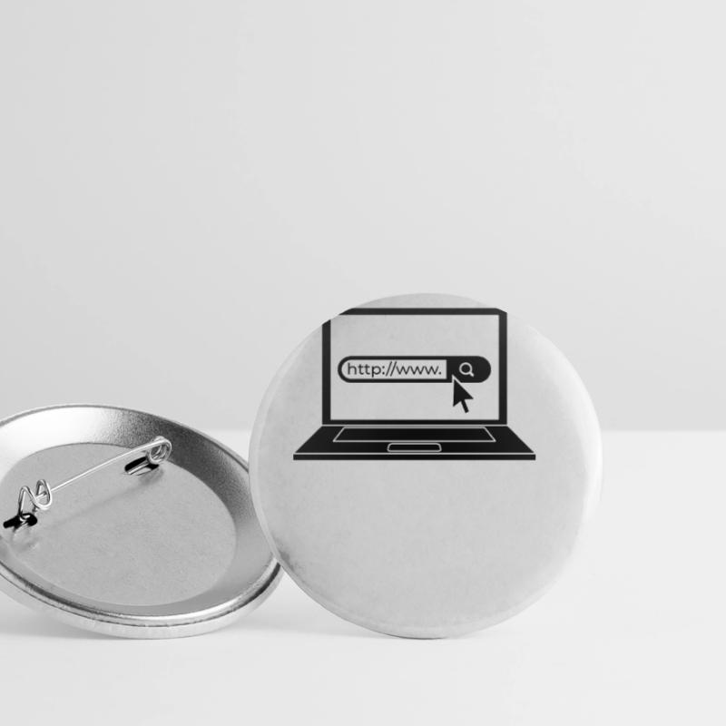 Web Developer Web Development Buttons large 2.2''/56 mm (5-pack)