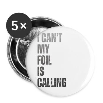 Wing Foil Wingsurfing Foil Wing - Buttons large 2.2''/56 mm (5-pack) - white - Front