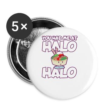 Philippinen Filipina Flagge Sohn Mutter I Geschenk - Buttons groß 56 mm (5er Pack) - Weiß - Vorne