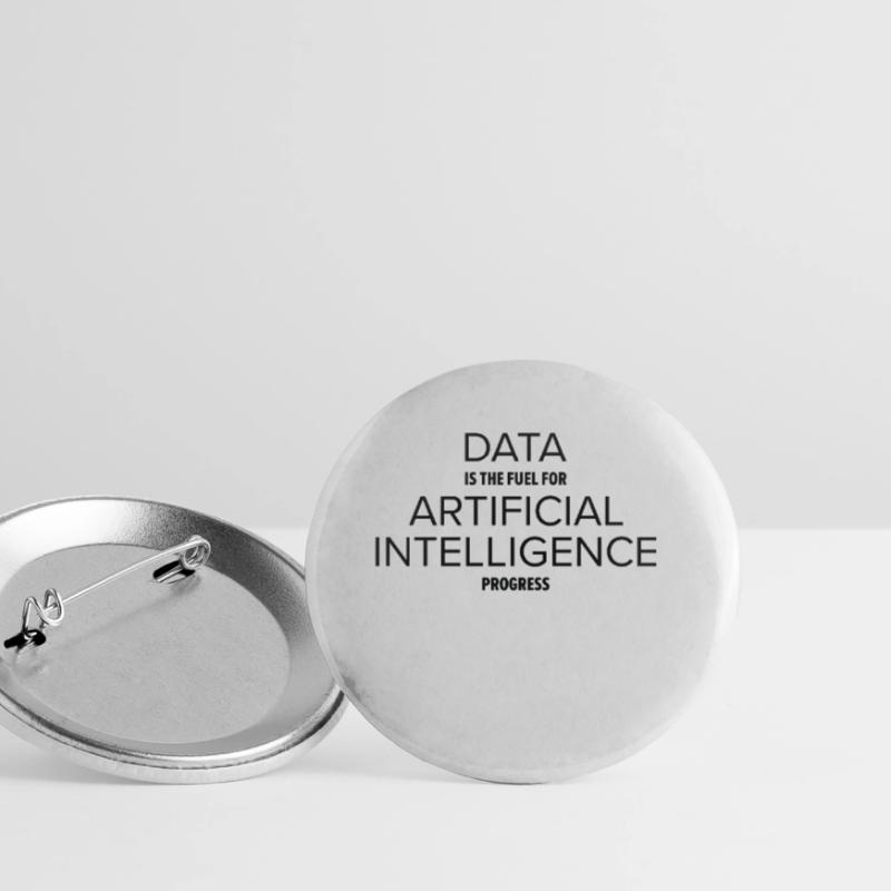 Machine de progrès de l’intelligence artificielle Lot de 5 grands badges (56 mm)