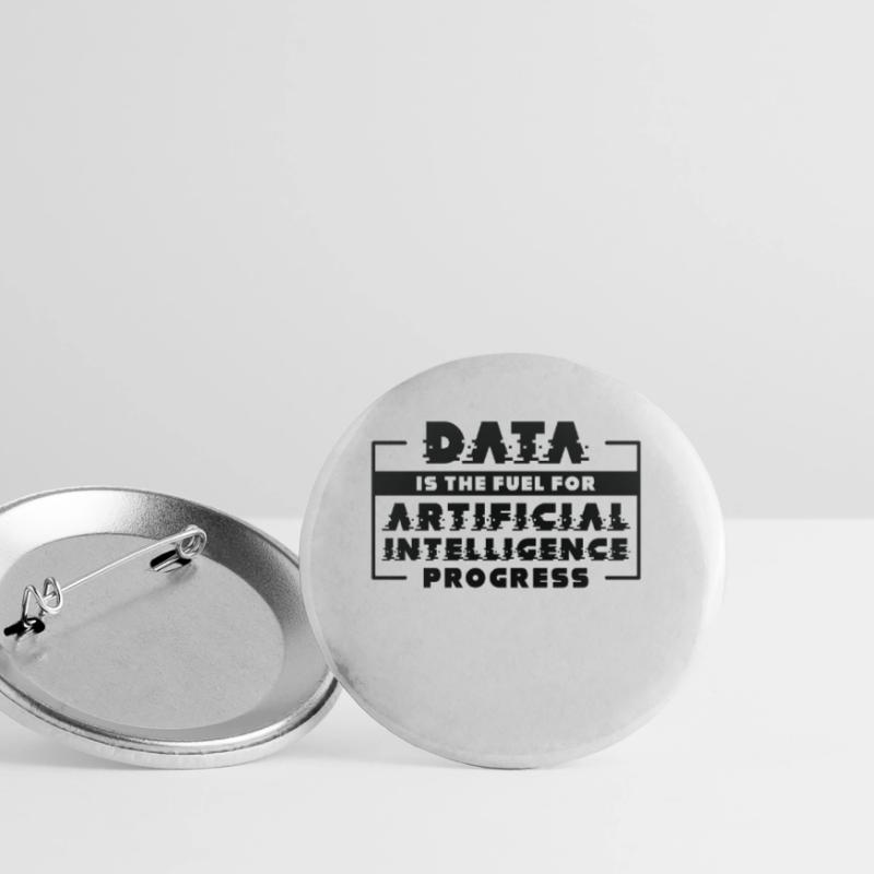 Machine de progrès de l’intelligence artificielle Lot de 5 grands badges (56 mm)