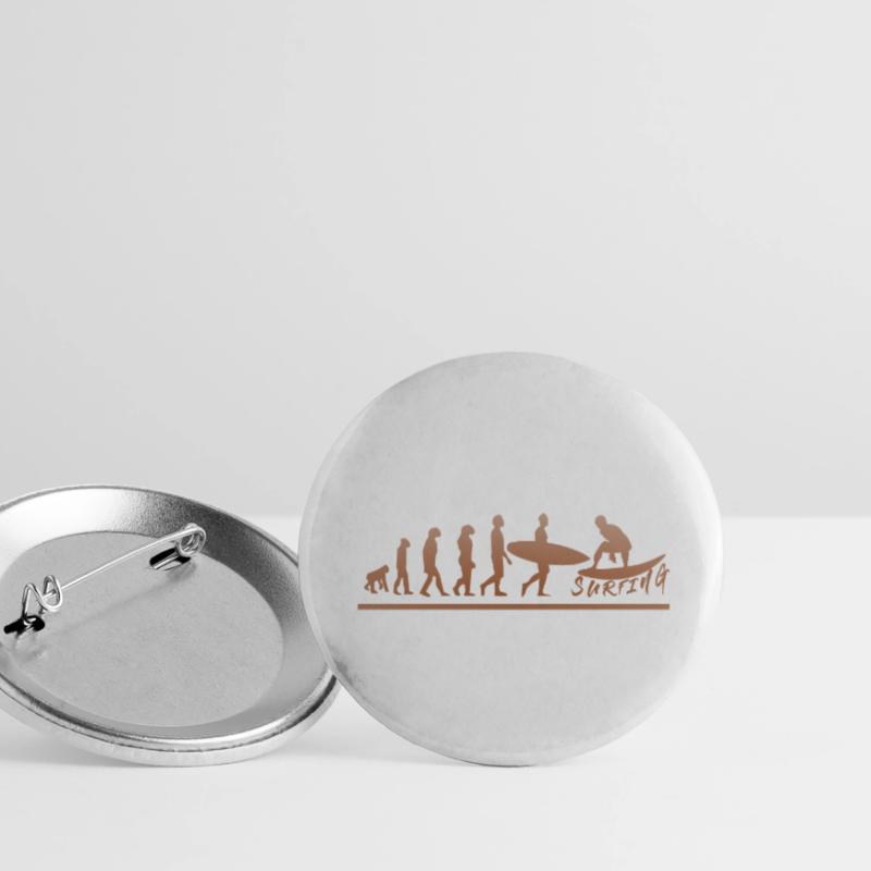 Surfing until evolution - Surfing until evolution Buttons large 2.2''/56 mm (5-pack)