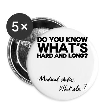 What else? - Lot de 5 grands badges (56 mm) - blanc - Devant