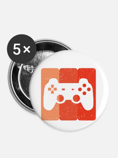 i d rather be - Buttons groß 56 mm (5er Pack) - Weiß