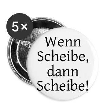 Handwerker Handyman Handwerk Werkzeug Baustelle - Buttons groß 56 mm (5er Pack) - Weiß - Vorne