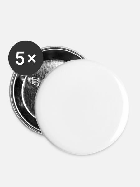 Loyalität ist ein Kodex - Buttons large 2.2''/56 mm (5-pack) - white