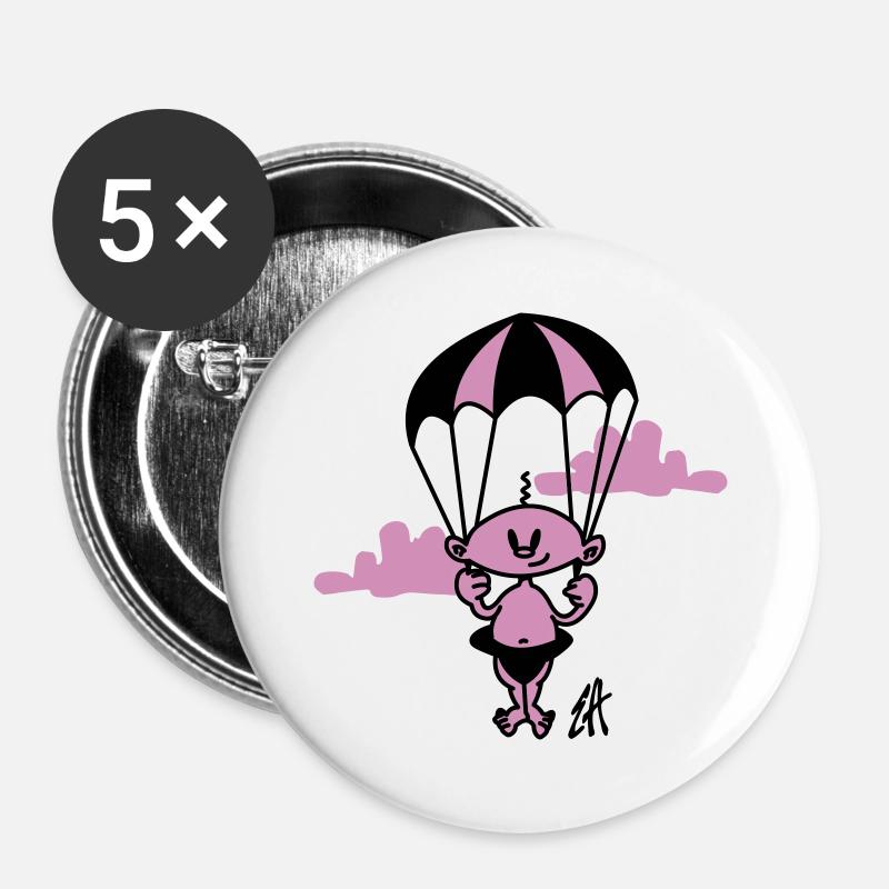 Baby - Buttons large 2.2''/56 mm (5-pack) - white