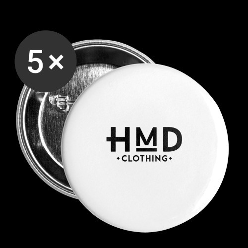 Hmd original logo - Buttons groot 56 mm (5-pack)