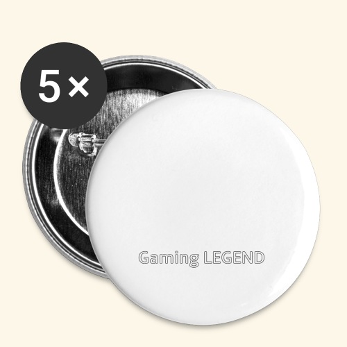 Gaming LEGEND - Buttons groot 56 mm (5-pack)