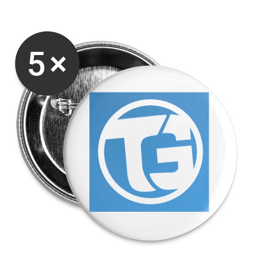 TURBOTRUI - Buttons groot 56 mm (5-pack)