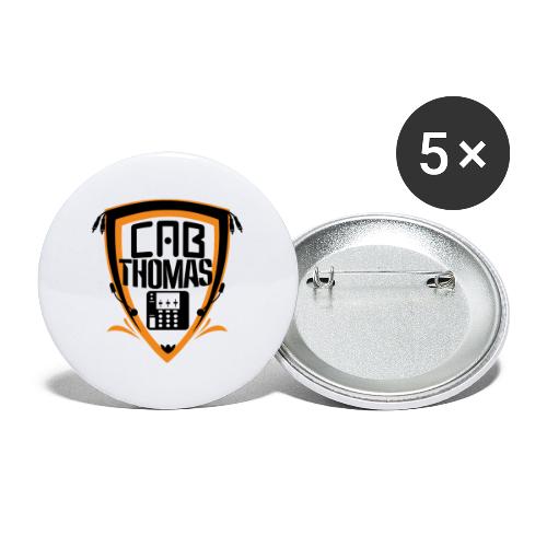 cab.thomas - alternativ Logo - Buttons groß 56 mm (5er Pack)