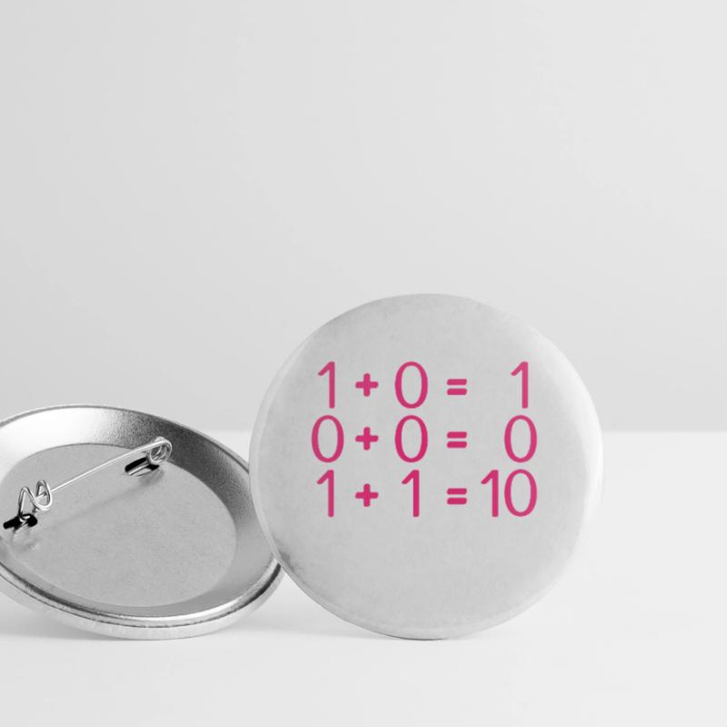 Computer science rules programmers Buttons large 2.2''/56 mm (5-pack)