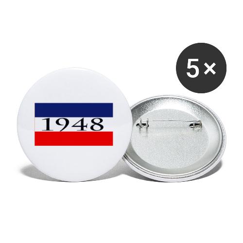1948 Nederland - Buttons groot 56 mm (5-pack)