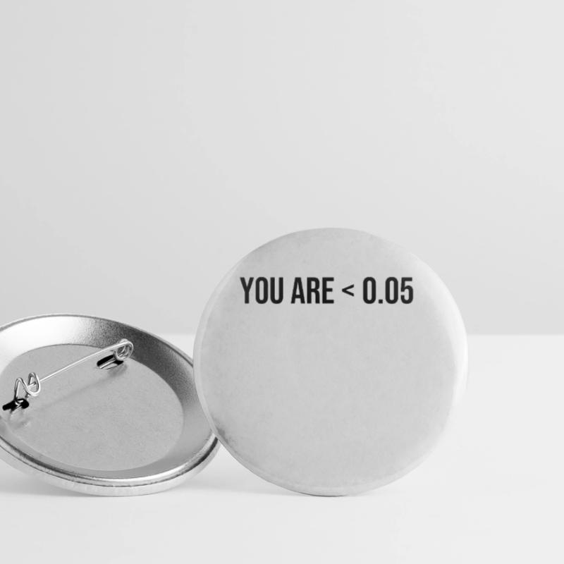 Data Scientist Geschenke | Big Data Data Science Buttons groß 56 mm (5er Pack)