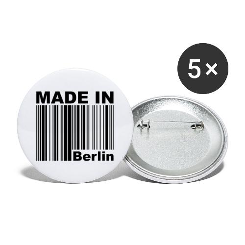 Made in Berlin - Buttons groß 56 mm (5er Pack)